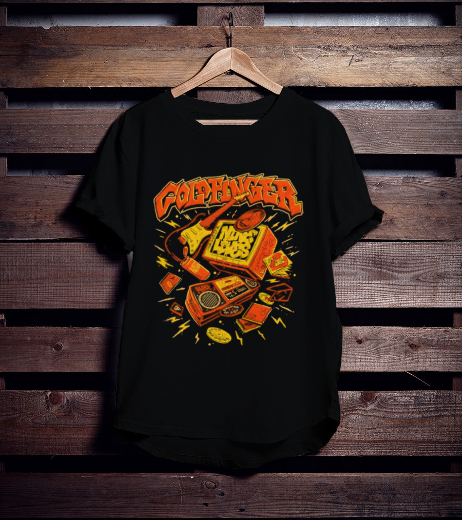 Goldfinger Nine Lives Music Explosive T-Shirt
