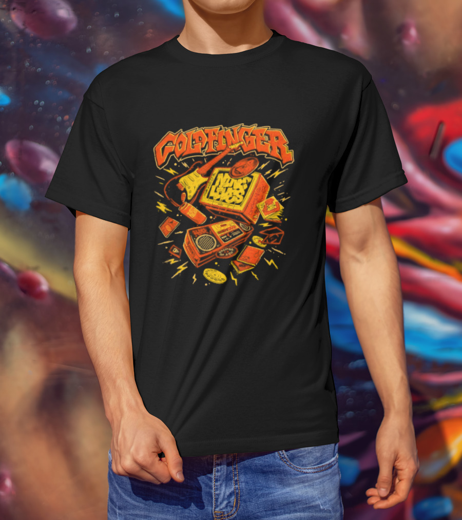Goldfinger Nine Lives Music Explosive T-Shirt