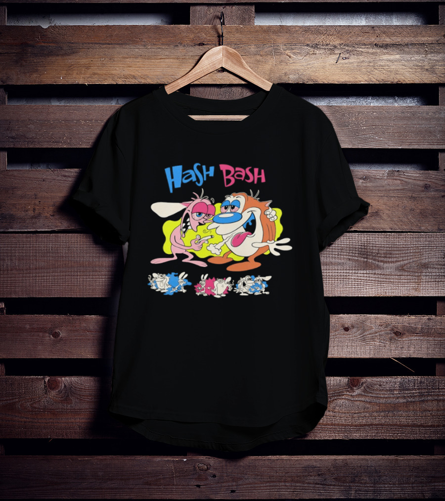 Hash Bash The Ren & Stimpy Show Series T-Shirt