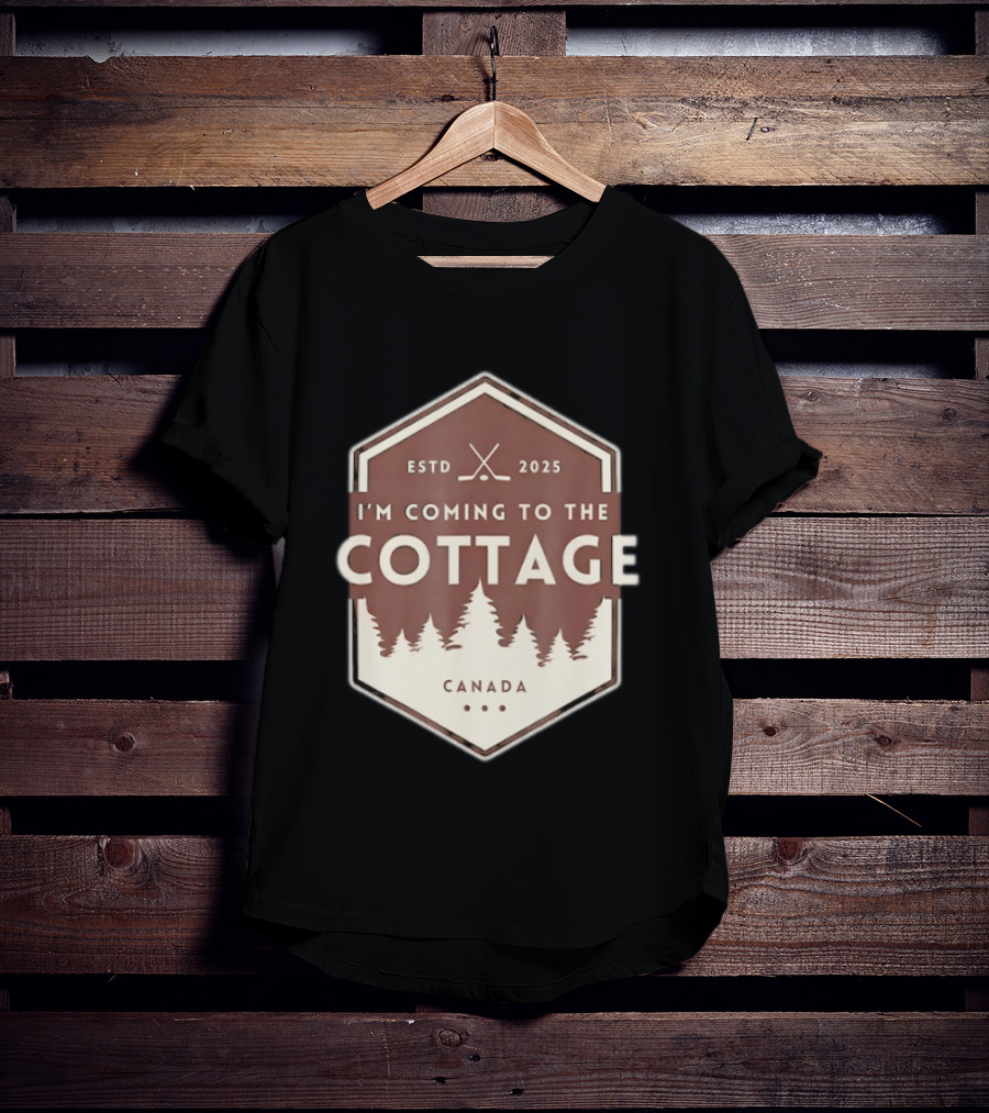 I'm Coming To The Cottage ESTD 2025 Canada T-Shirt