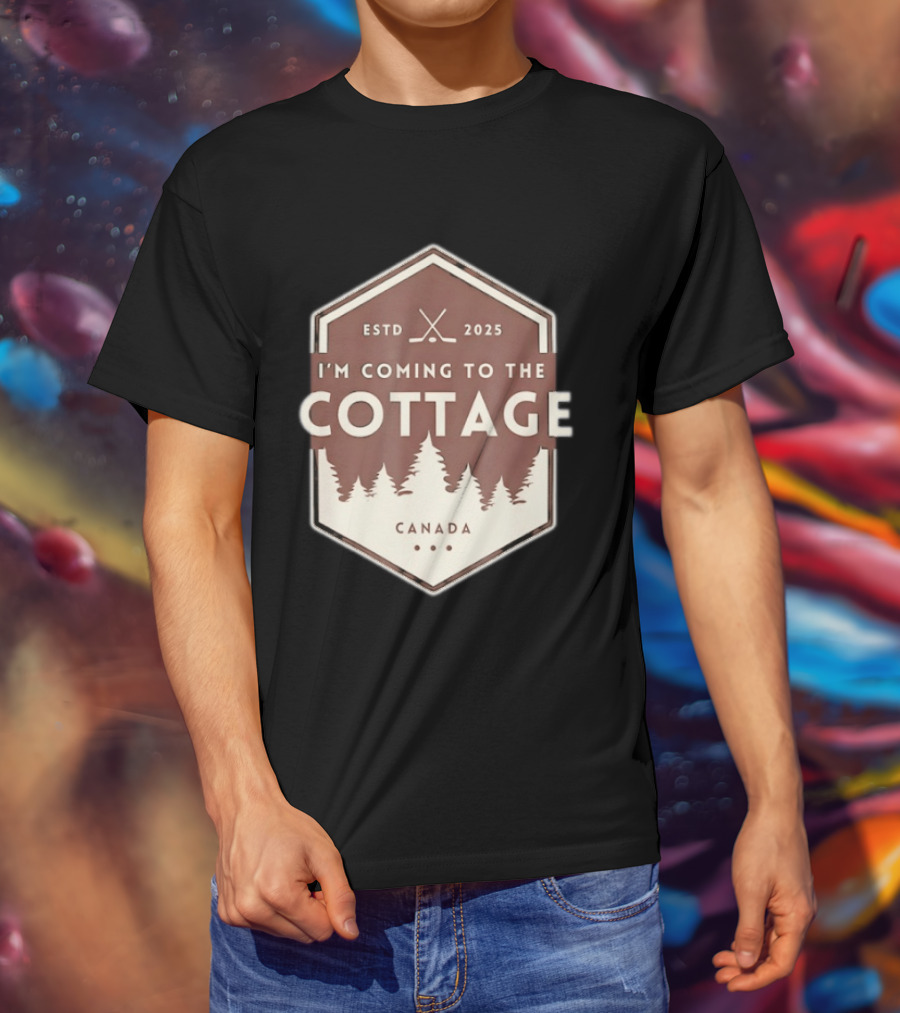 I'm Coming To The Cottage ESTD 2025 Canada T-Shirt
