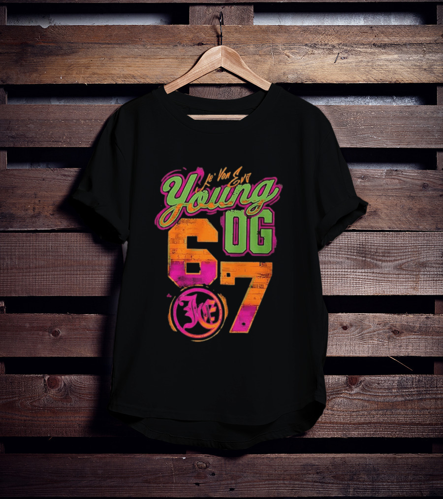 Jevon Evans Young OG 67 Pride Vibrant Streetwear T-Shirt
