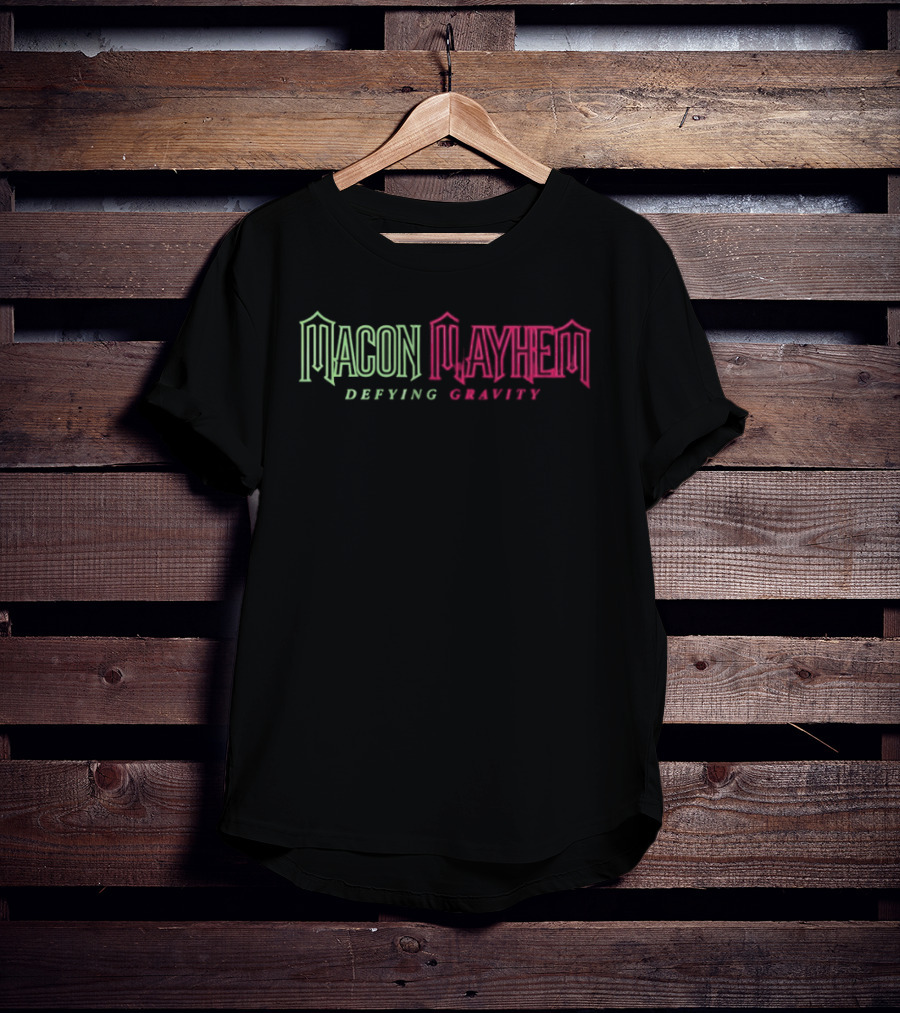 Macon Mayhem Defying Gravity Wicked Night T-Shirt