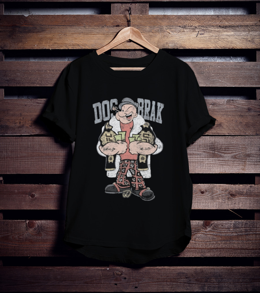 Popeye Mink Cash Style Dosbrak Champ T-Shirt
