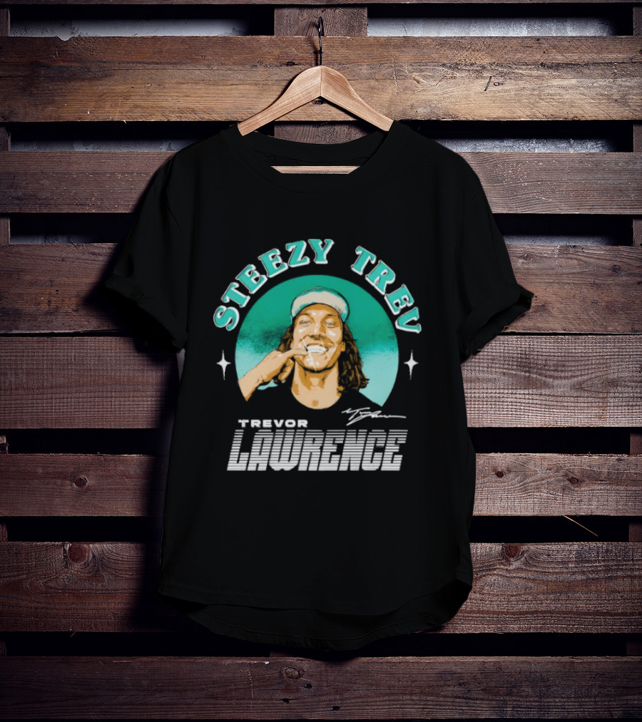 Steezy Trev Trevor Lawrence Signature Jacksonville T-Shirt