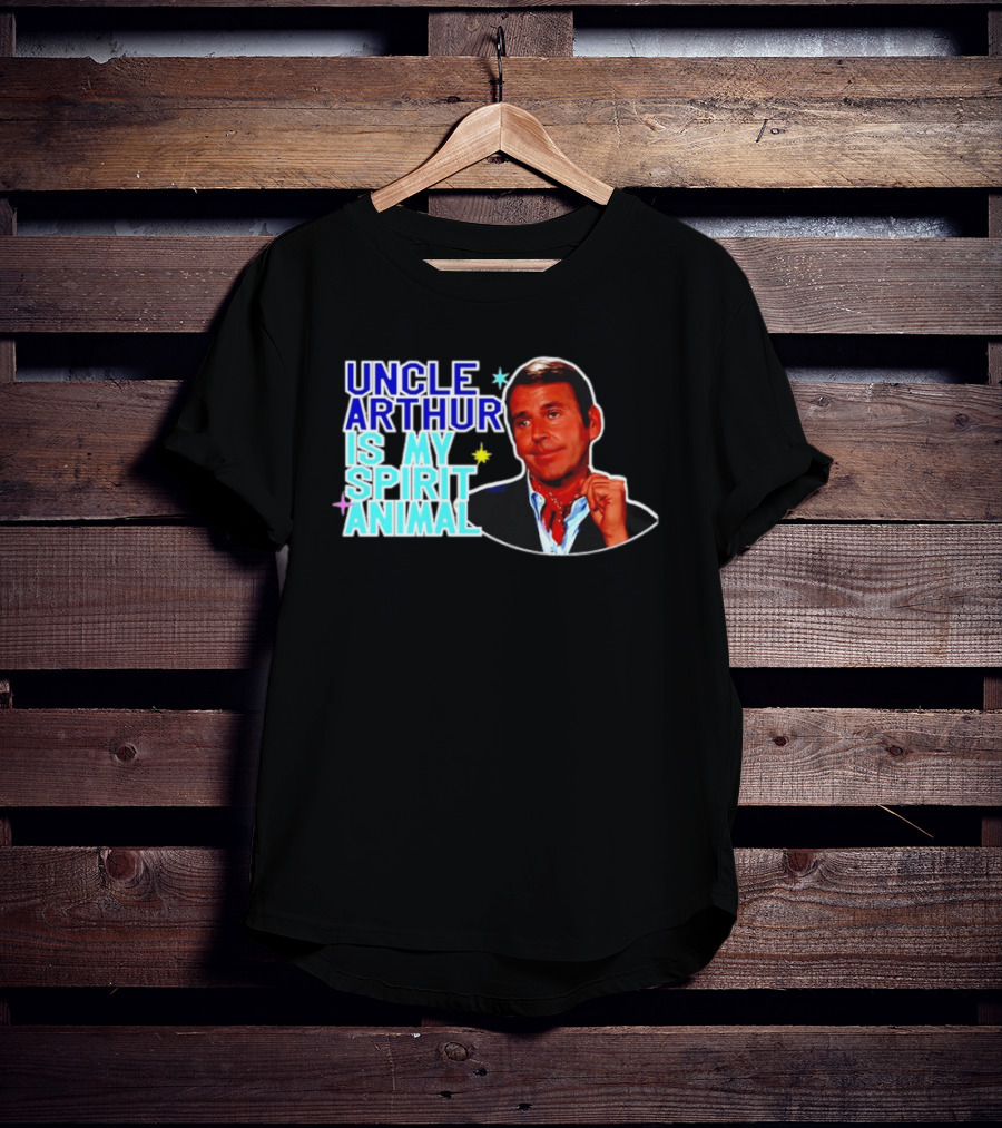Uncle Arthur Is My Spirit Animal Bewitched Tribute Retro TV Fan Favorite T-Shirt
