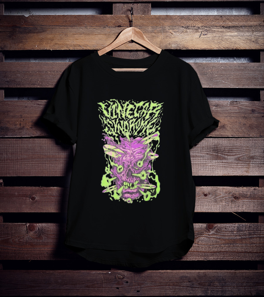 Vinegar Syndrome Blu Ray Melting Skull Joint Ritual T-Shirt