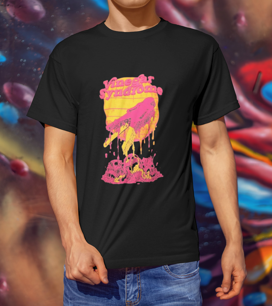 Vinegar Syndrome Rotsicle Melting Horror Aesthetic T-Shirt