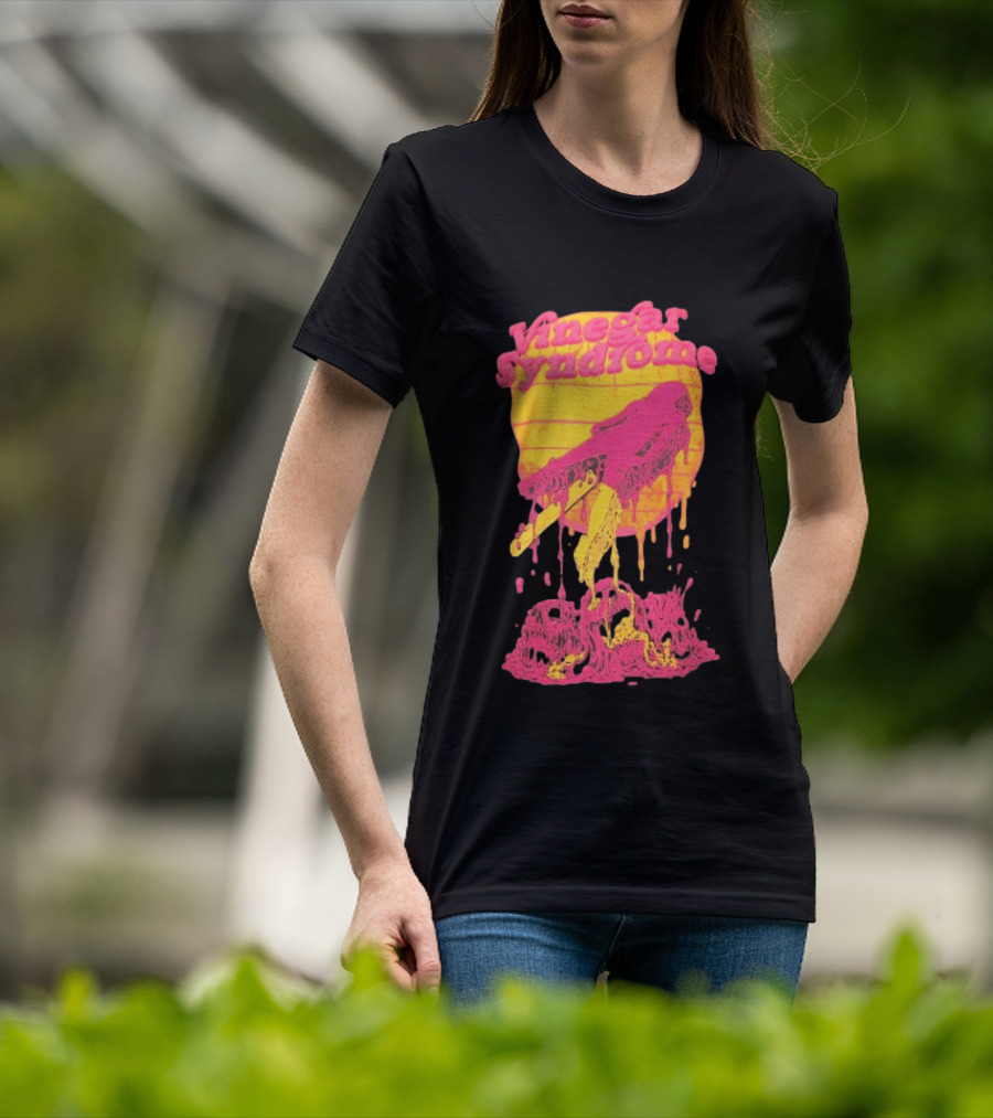 Vinegar Syndrome Rotsicle Melting Horror Aesthetic T-Shirt