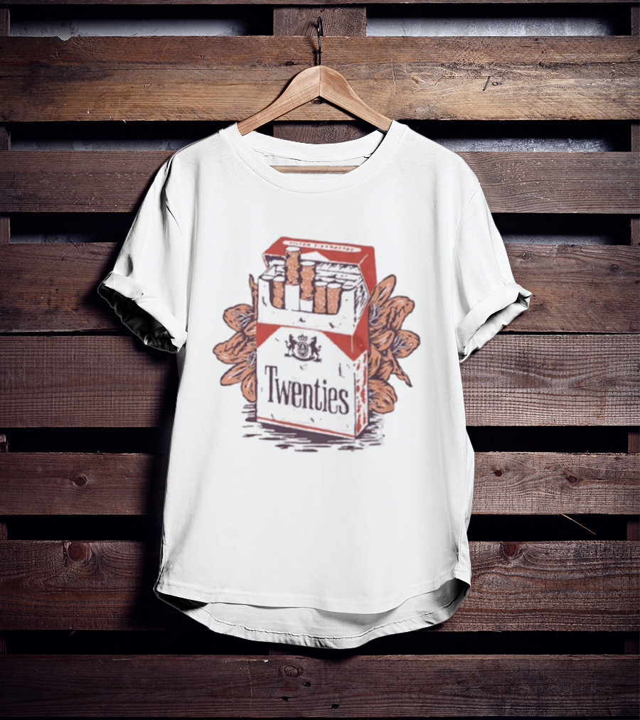 Aaron West And The Roaring Twenties Cigarettes Pack T-Shirt