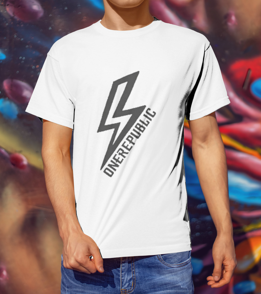 Onerepublic Lightning Bolt Tribute Fan T-Shirt