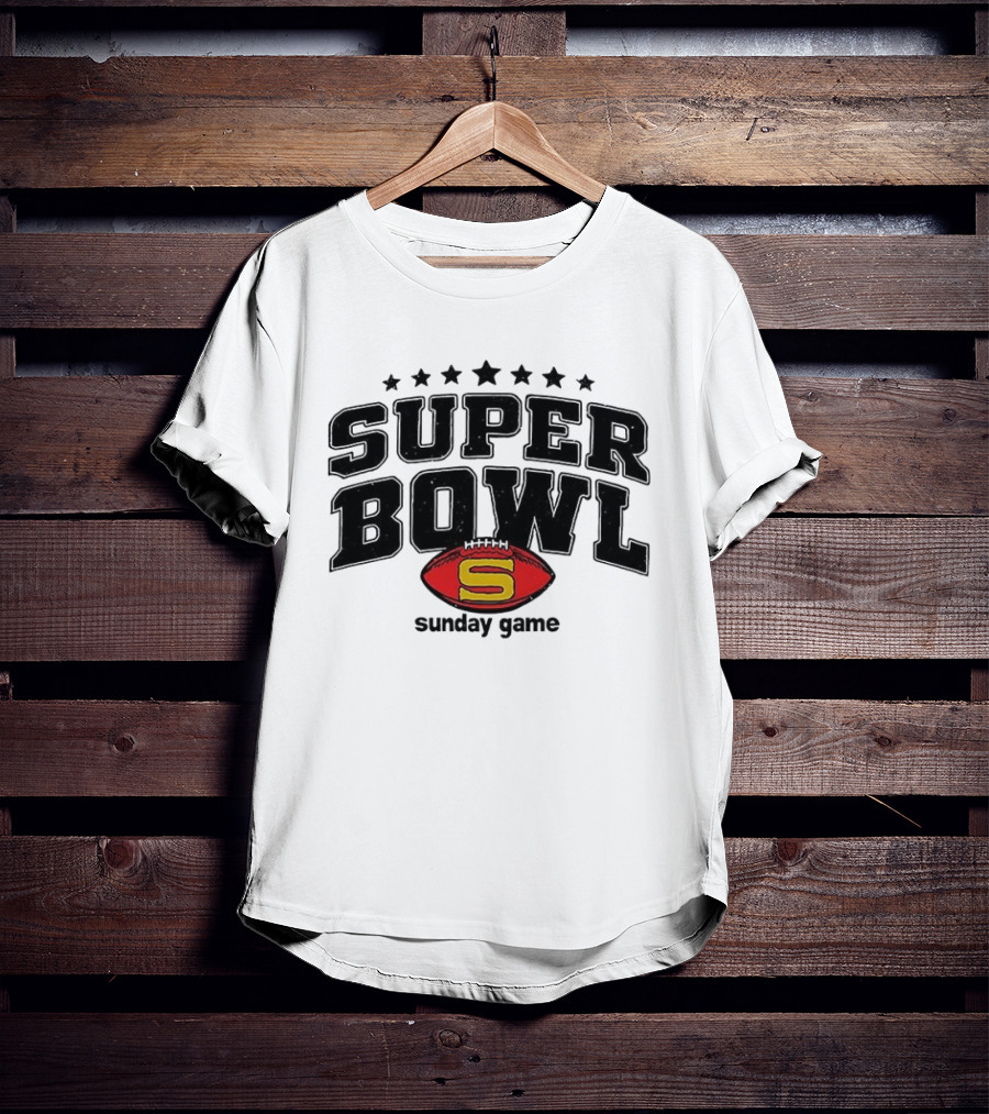 Super Bowl Sunday Game Classic Football T-Shirt