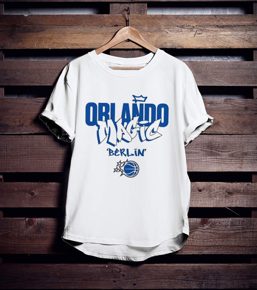 Orlando Magic Berlin 2026 Basketball Team Event Stars T-Shirt