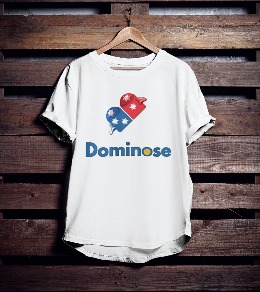 Dominoes Star Red Blue T-Shirt