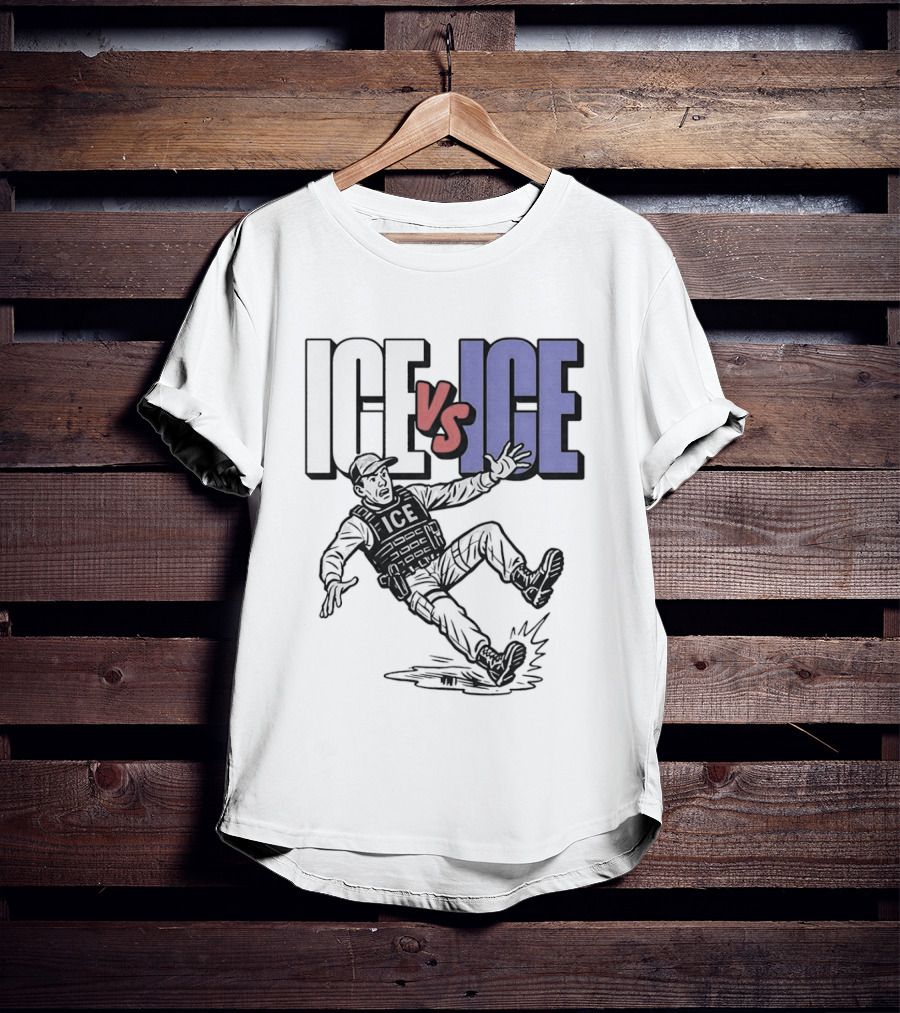 ICE Vs ICE 2026 Slippery Encounter T-Shirt