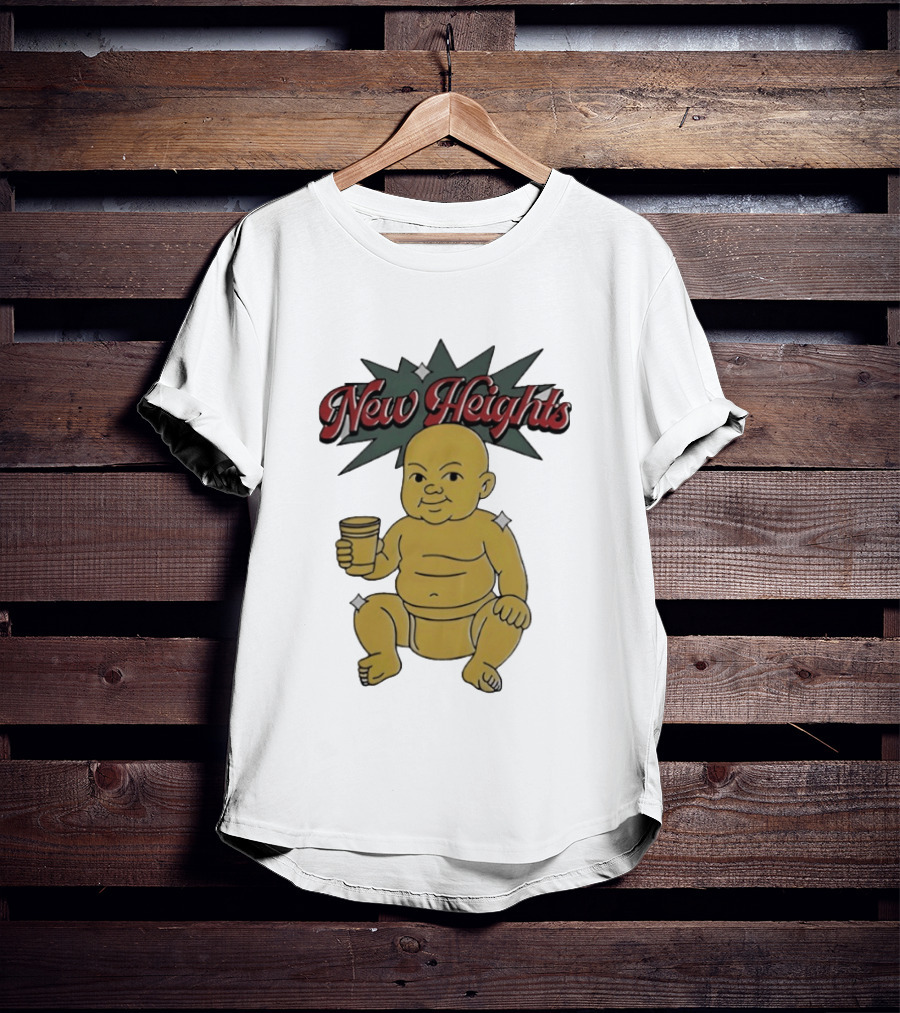 New Heights With Jason & Travis Kelce Lombaby T-Shirt