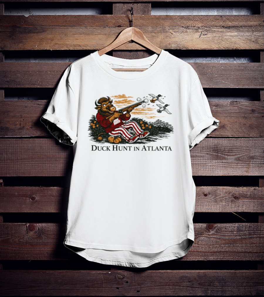 Indiana Hoosiers Duck Hunt In Atlanta Sports Fan T-Shirt