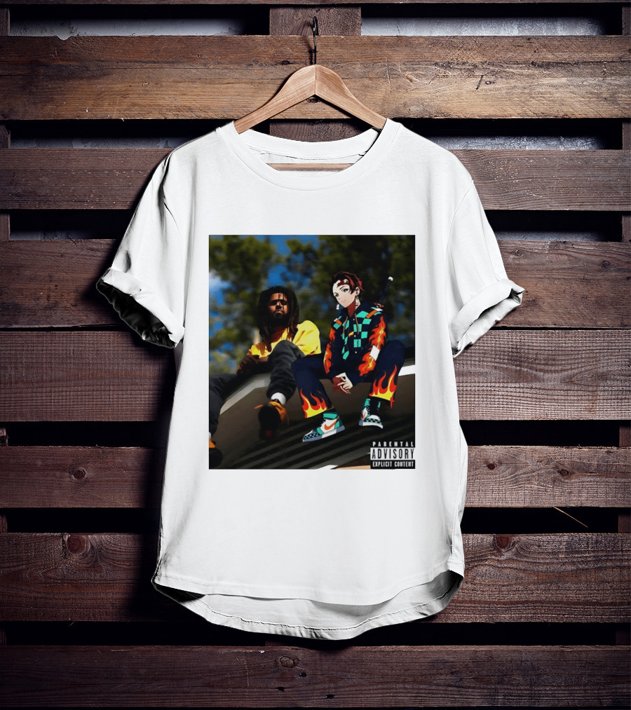 Forest Hills Scru Face Jean Tanjiro Kamado Parental Advisory Explicit Content T-Shirt