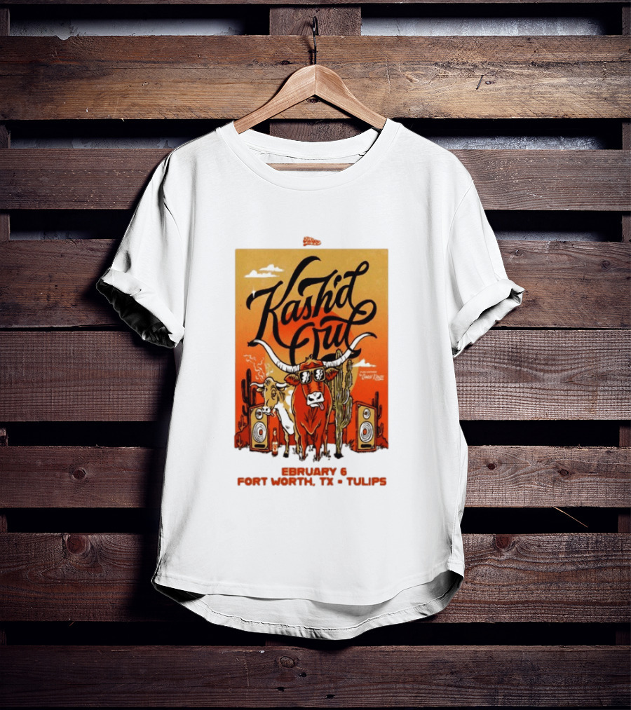 Kash'd Out Live At Tulips Fort Worth TX February 6 2026 T-Shirt