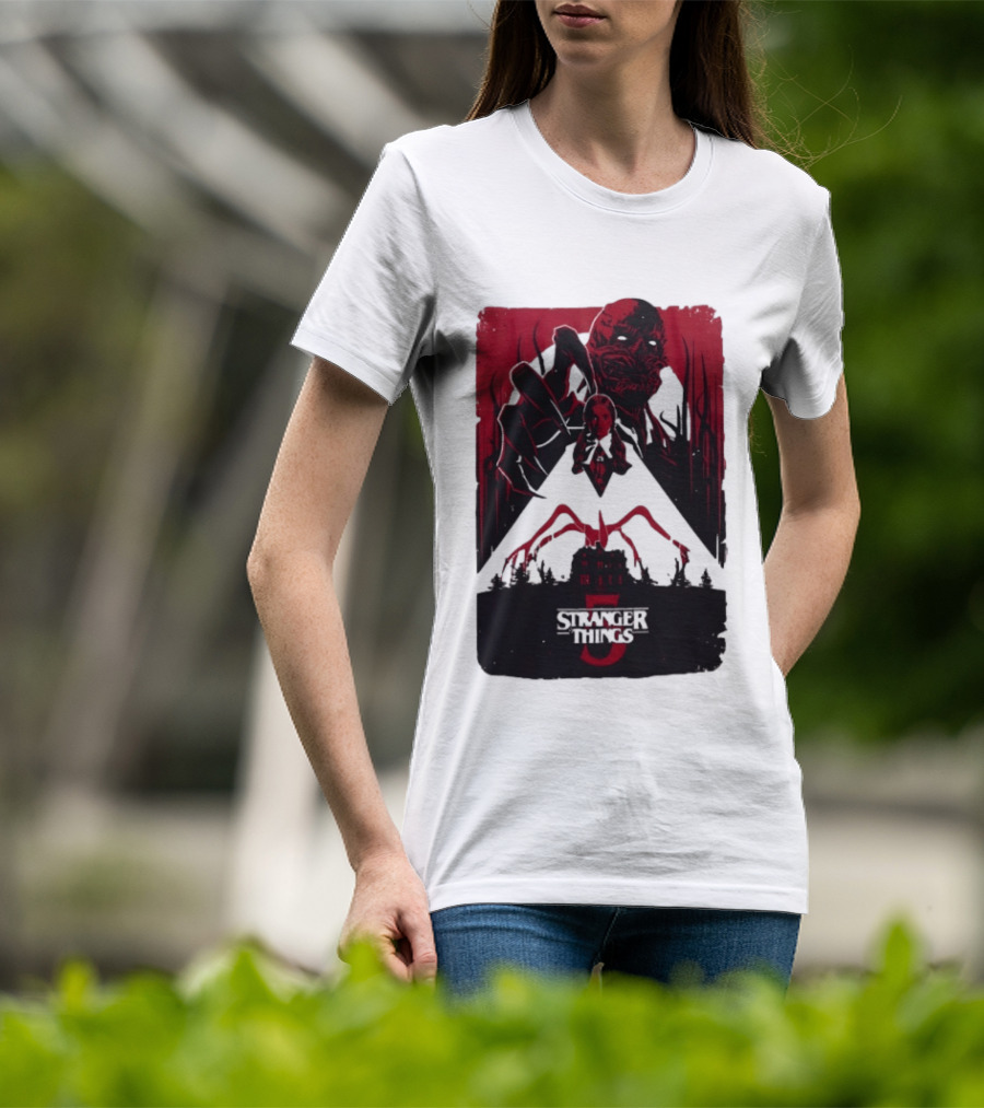 Stranger Things Season 5 Vecna Max Red T-Shirt