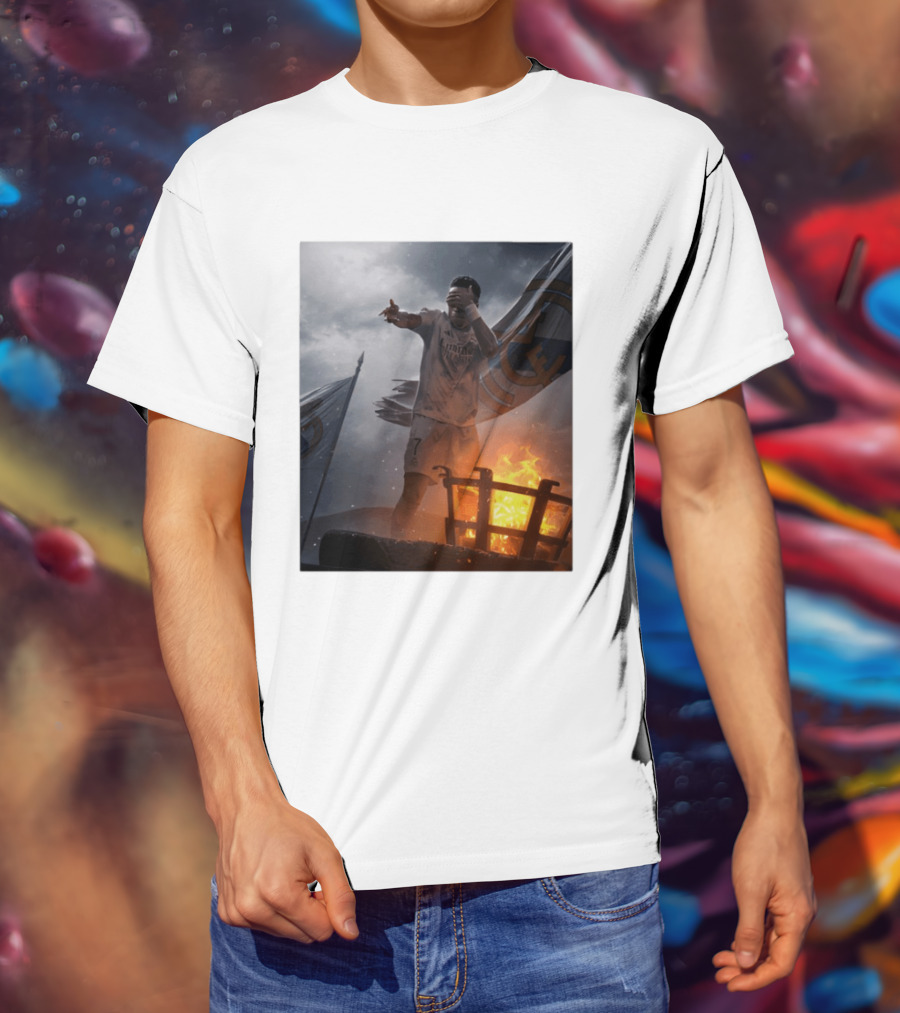 Vini Jr From Doubt To Destiny Real Madrid Football Legend T-Shirt