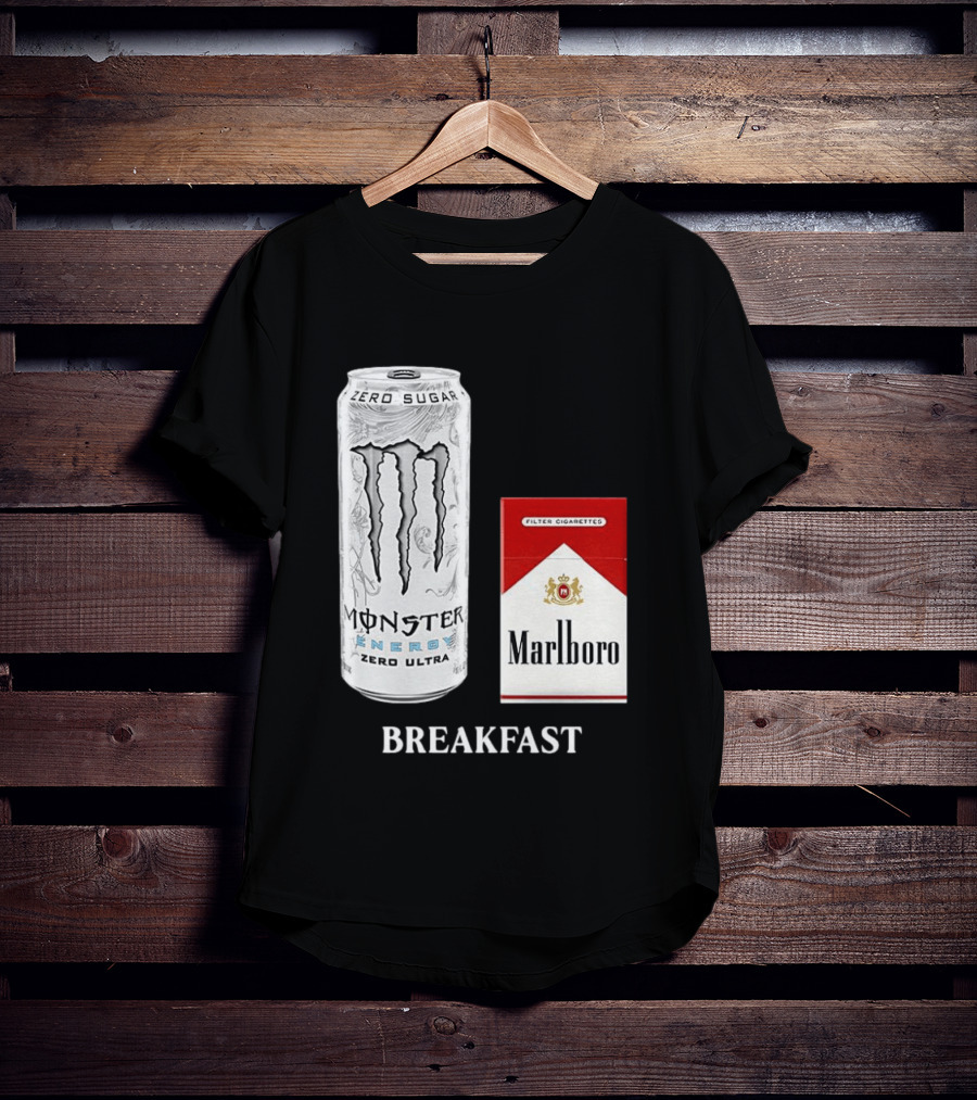 Monster Zero Ultra Marlboro Red Breakfast Combo T-Shirt