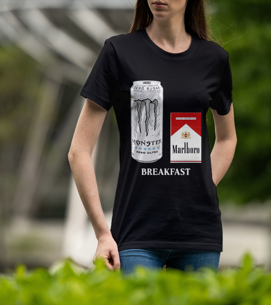 Monster Zero Ultra Marlboro Red Breakfast Combo T-Shirt