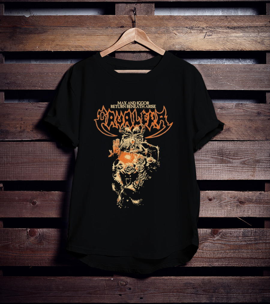 Cavalera Max And Iggor Celebrating Return Beneath Arise Tour 2023 T-Shirt