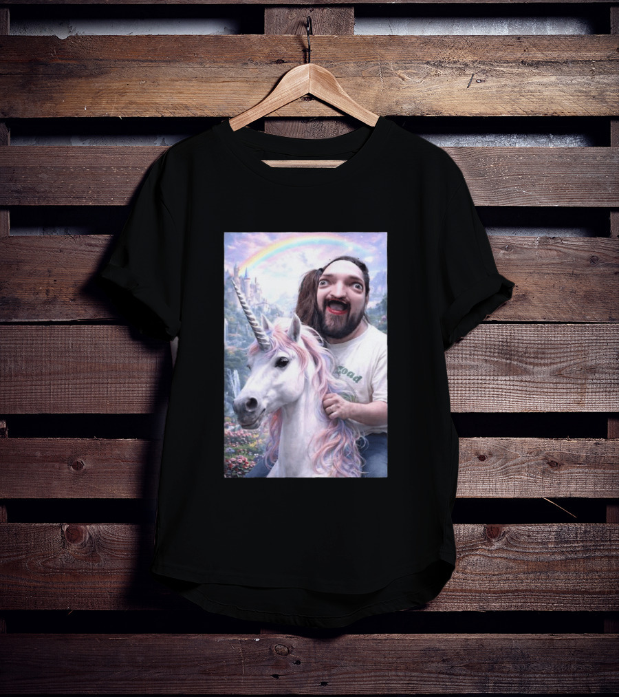 Leigh McClendon Okay Unicorn Fantasy Adventure T-Shirt