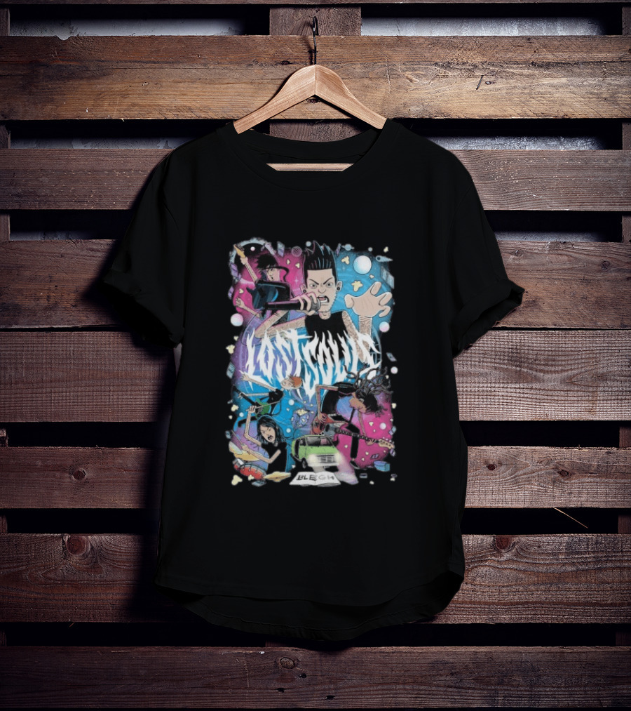 Lost Souls Lore Punk Band Anime Style Bleach T-Shirt