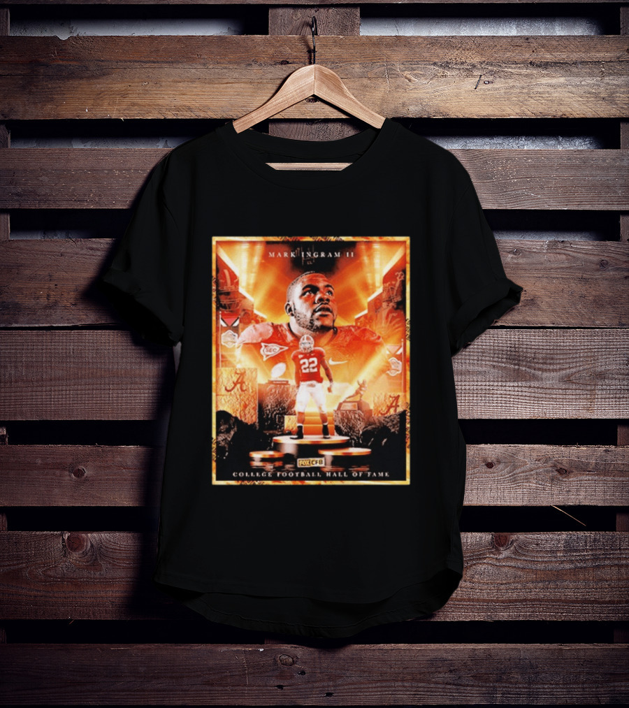 Mark Ingram II College Football Hall Of Fame 2026 Alabama Crimson Tide SEC CFB T-Shirt