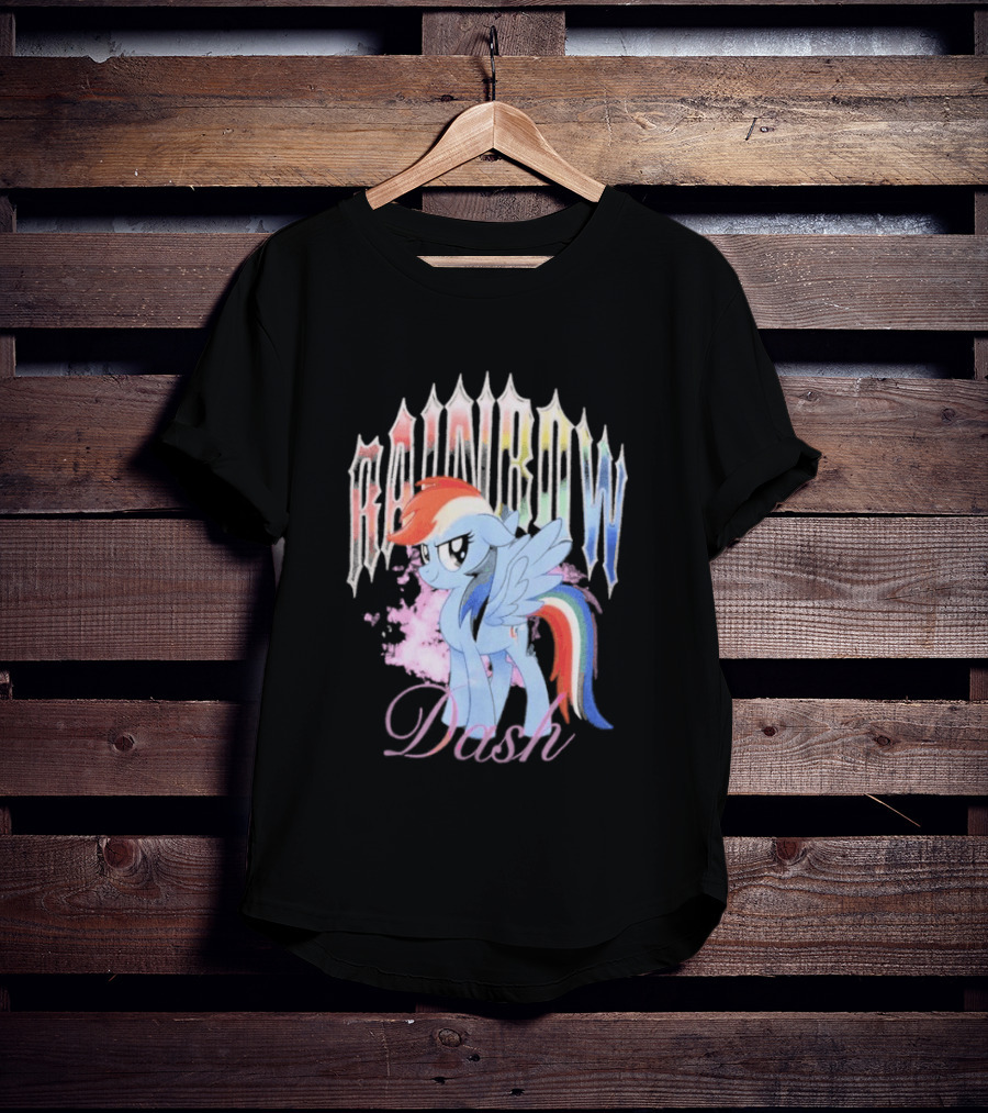Rainbow Dash My Little Pony Colorful T-Shirt