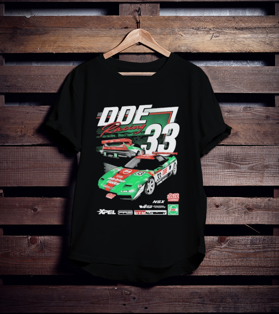 DDE Racing 33 NSX Legends XPEL PCS DTM Vossen Advan T-Shirt