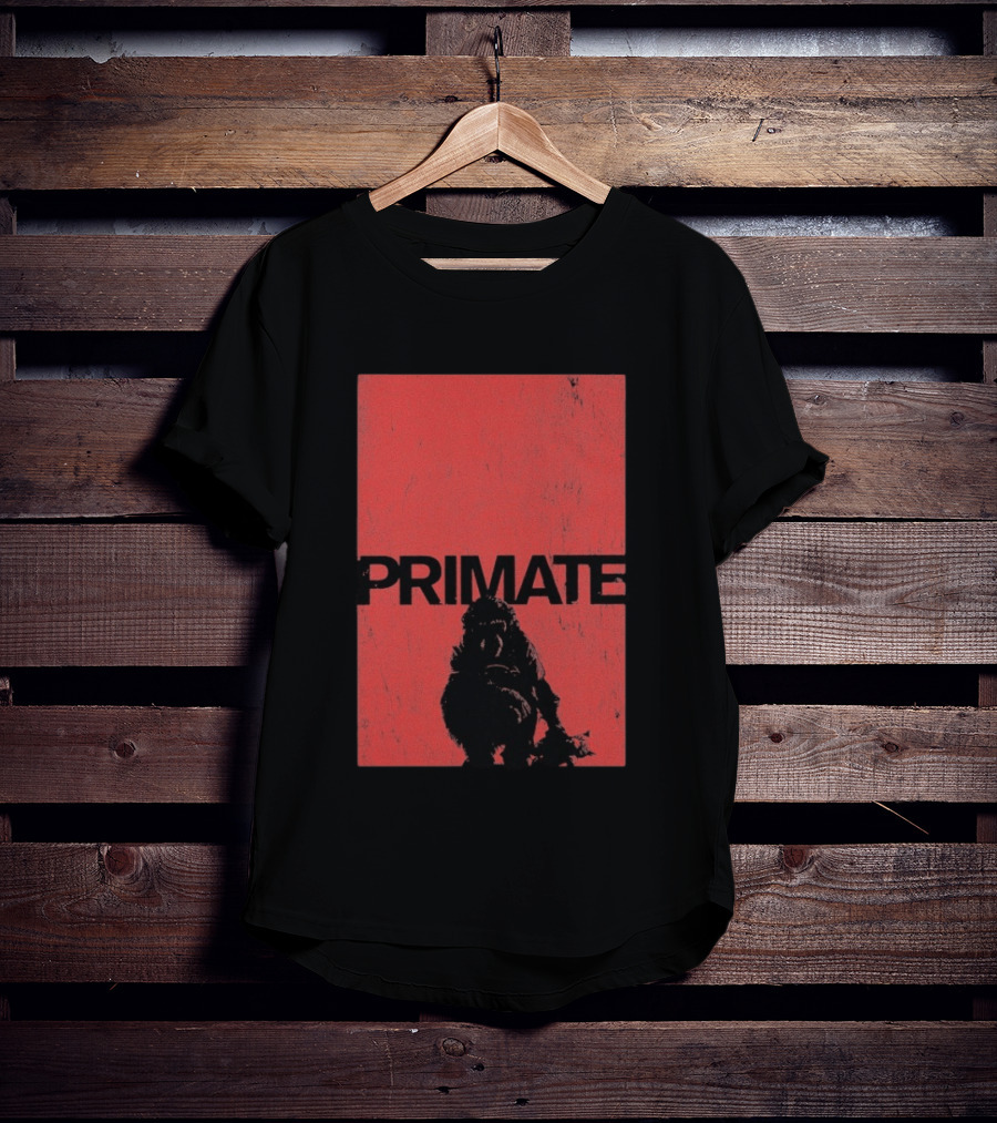 Primate Red Block T-Shirt
