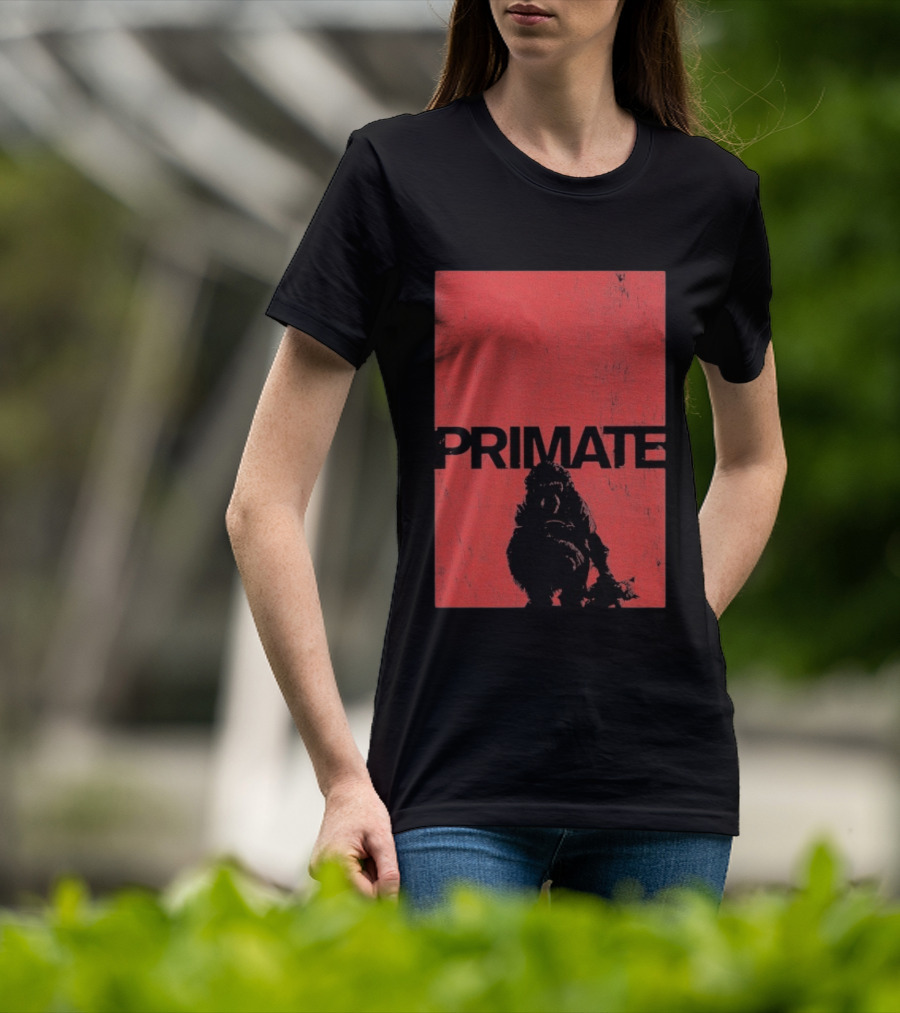 Primate Red Block T-Shirt
