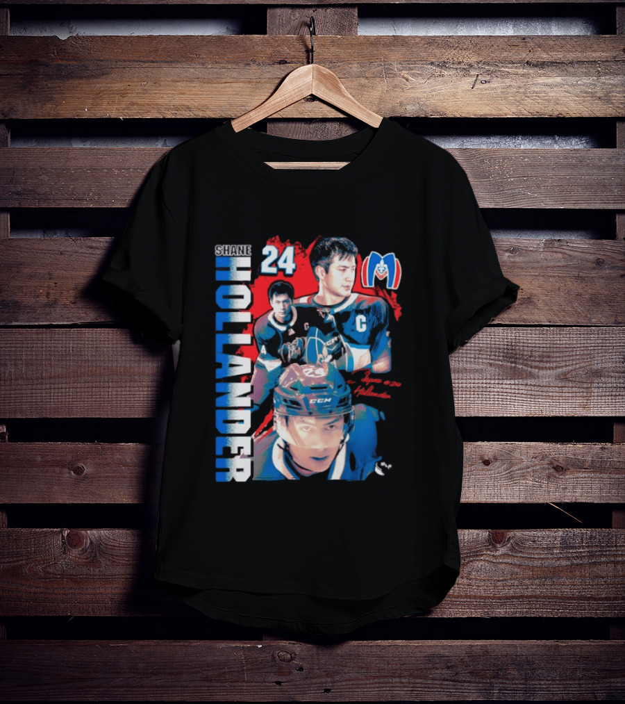 SHANE HOLLANDER 24 CCM Hockey C Shane Hollander T-Shirt