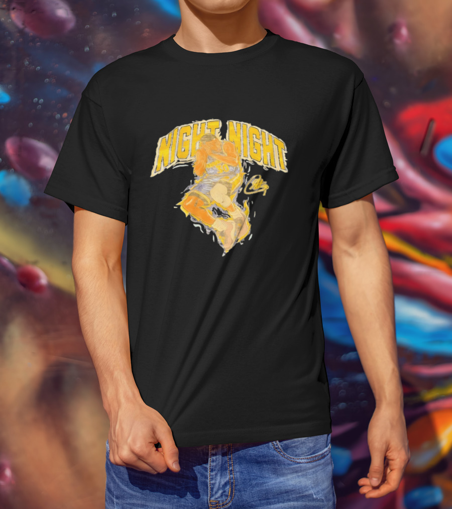 Stephen Curry Night Night Golden State Basketball 30 T-Shirt