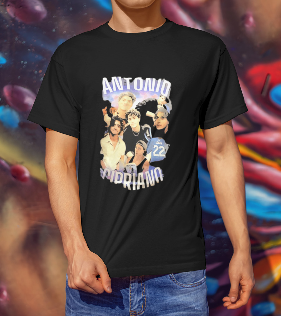 Antonio Cipriano Collage With Logan 22 T-Shirt