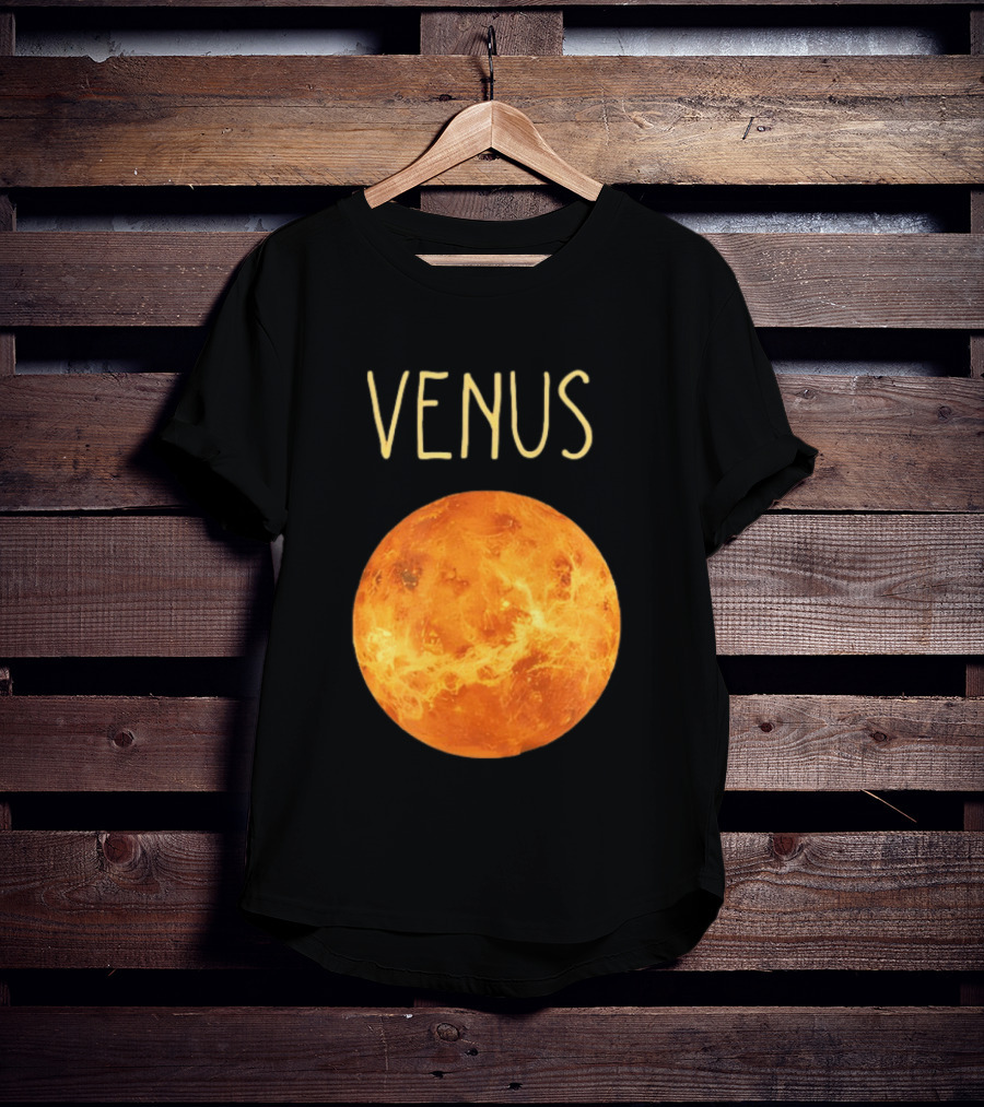 Venus Camiseta Planet Solar System T-Shirt