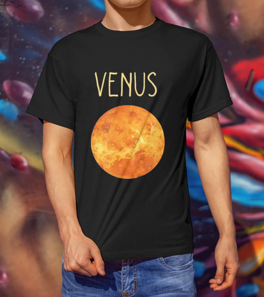 Venus Camiseta Planet Solar System T-Shirt