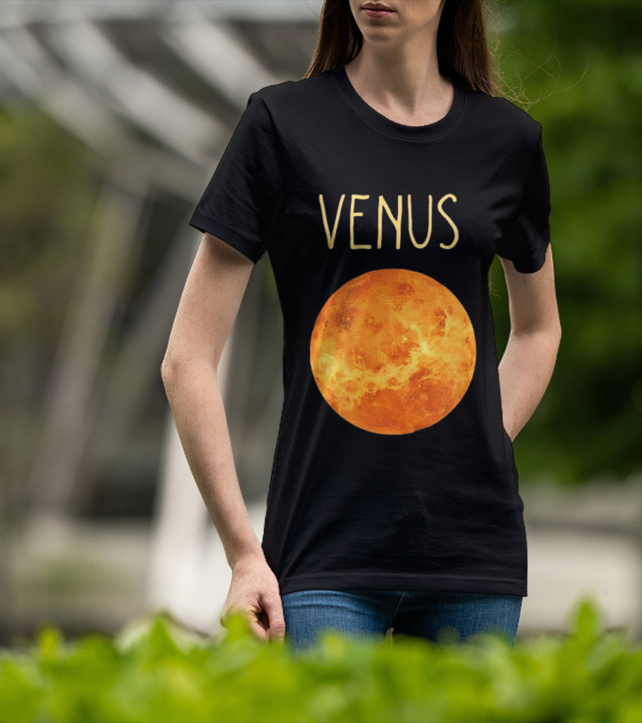 Venus Camiseta Planet Solar System T-Shirt