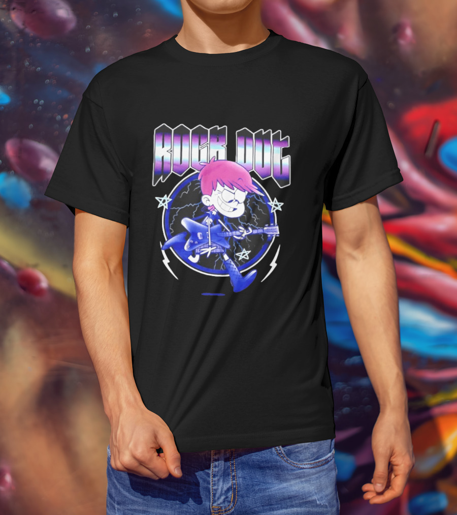The Loud House Luna Loud Rock Out Guitar Star T-Shirt