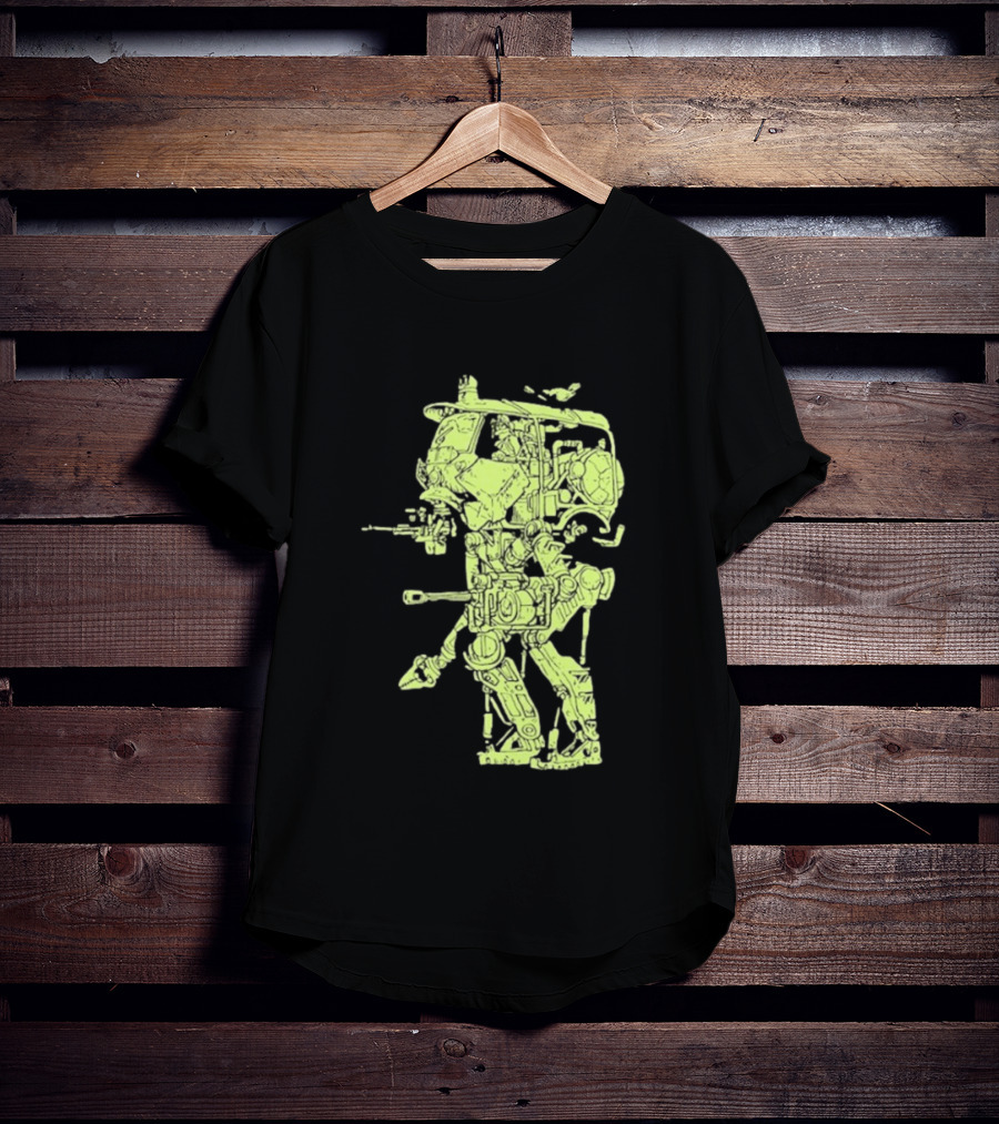 Wolf Parade Thin Mind Mech Walker Concept T-Shirt