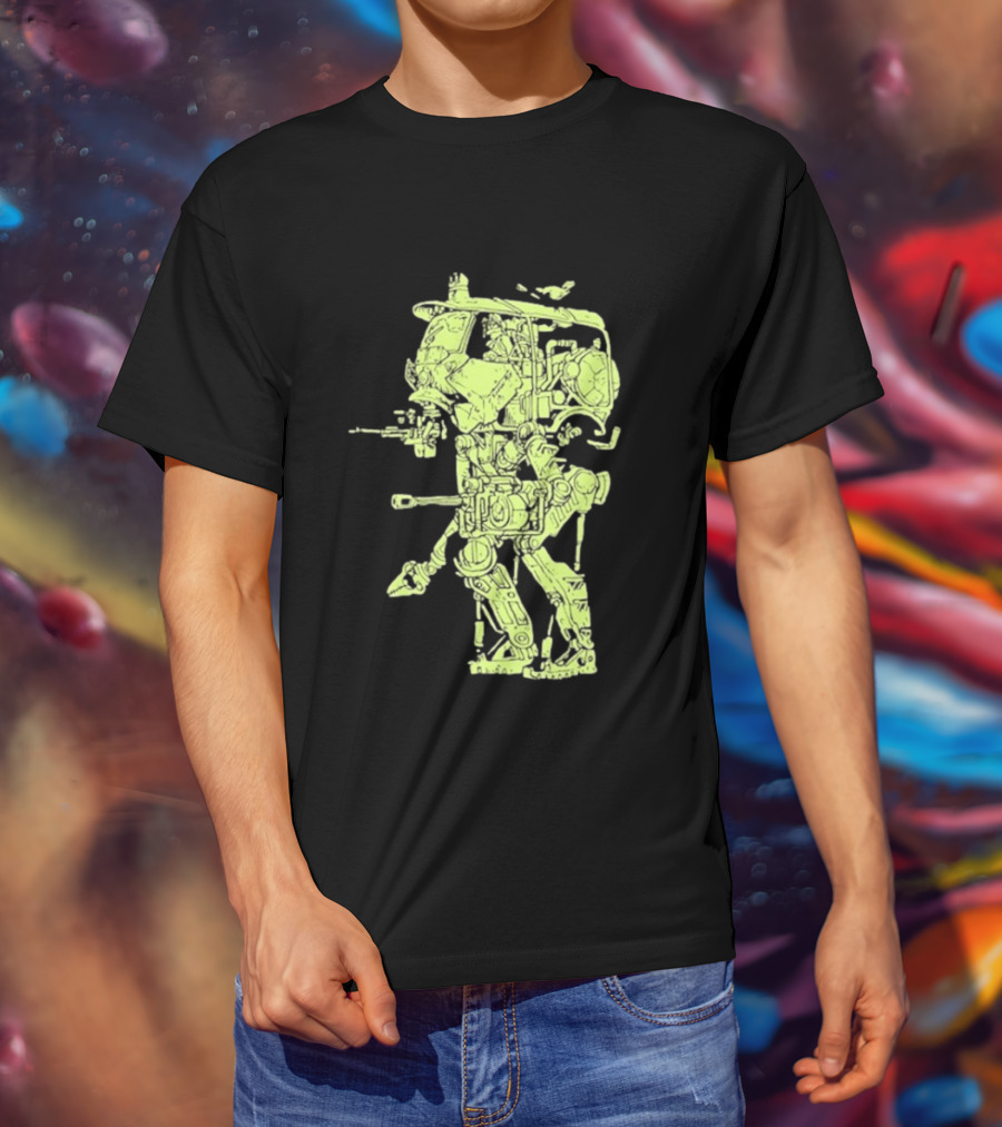 Wolf Parade Thin Mind Mech Walker Concept T-Shirt