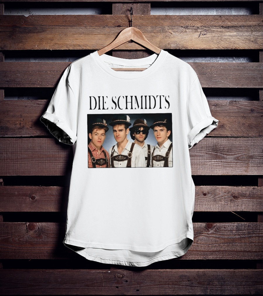 Die Schmidts Oktoberfest Band Photo Bavarian Outfit T-Shirt