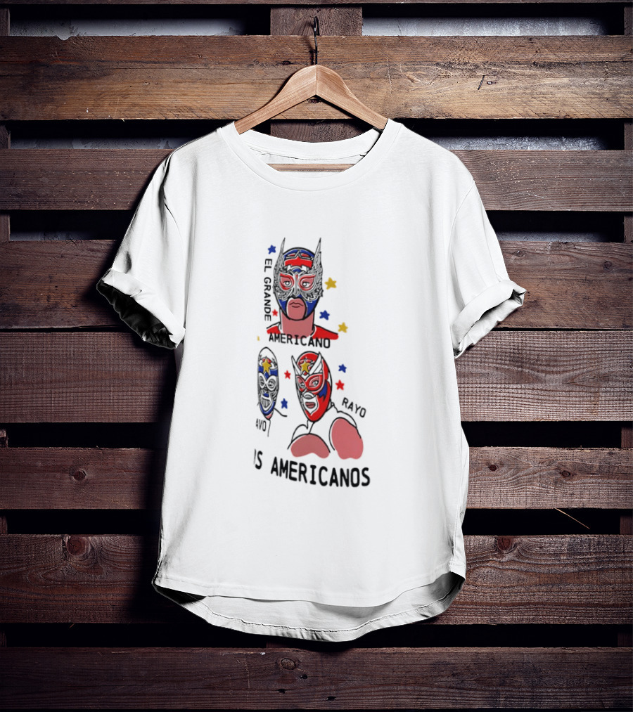 El Grande Americano Mu Muyo Mayo Es Americanos T-Shirt