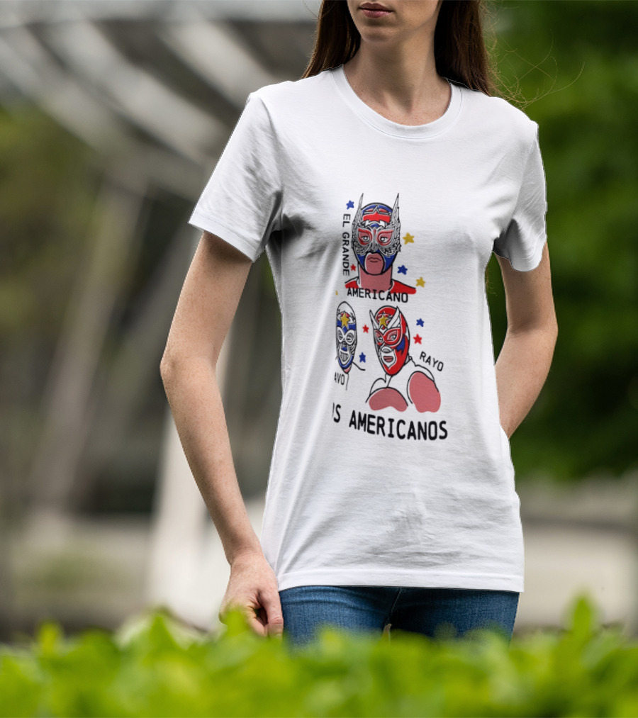 El Grande Americano Mu Muyo Mayo Es Americanos T-Shirt