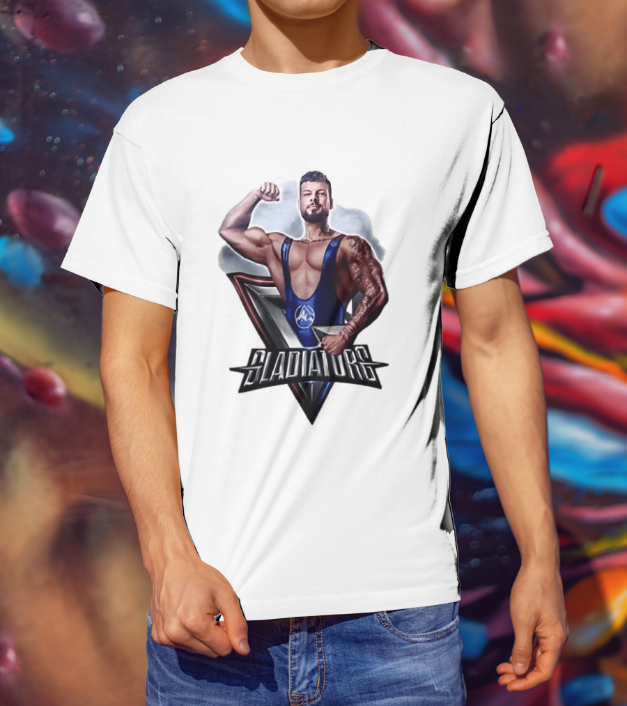 Gladiators TV Series Iconic Bodybuilder Pose T-Shirt
