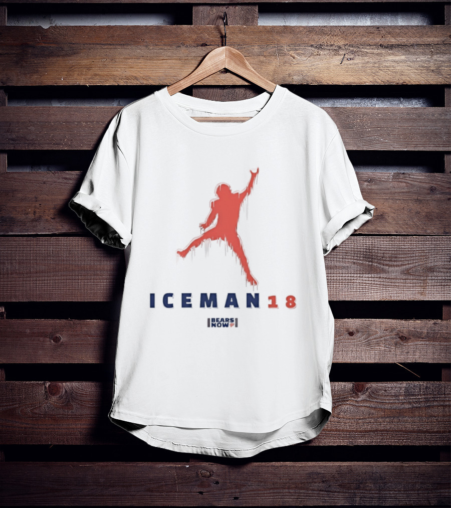 Iceman 18 Chicago Bears Caleb Williams Jumpman T-Shirt