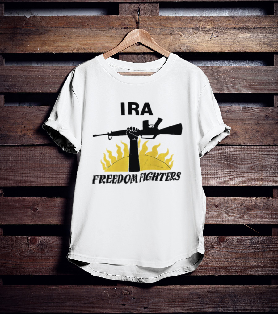 IRA Freedom Fighters Rifle Sunburst T-Shirt